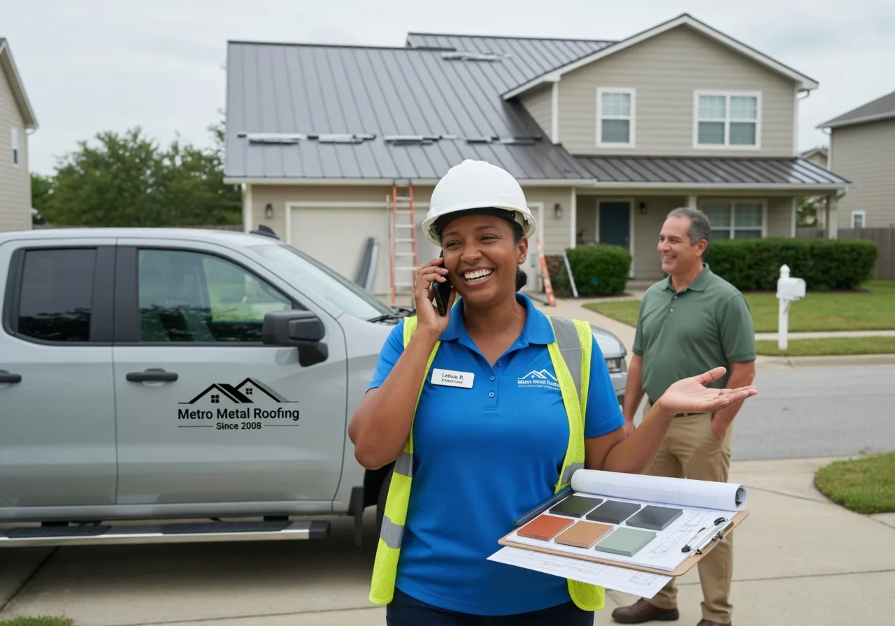 Storm Damage Metal Roof Repair in Stockertown, PA